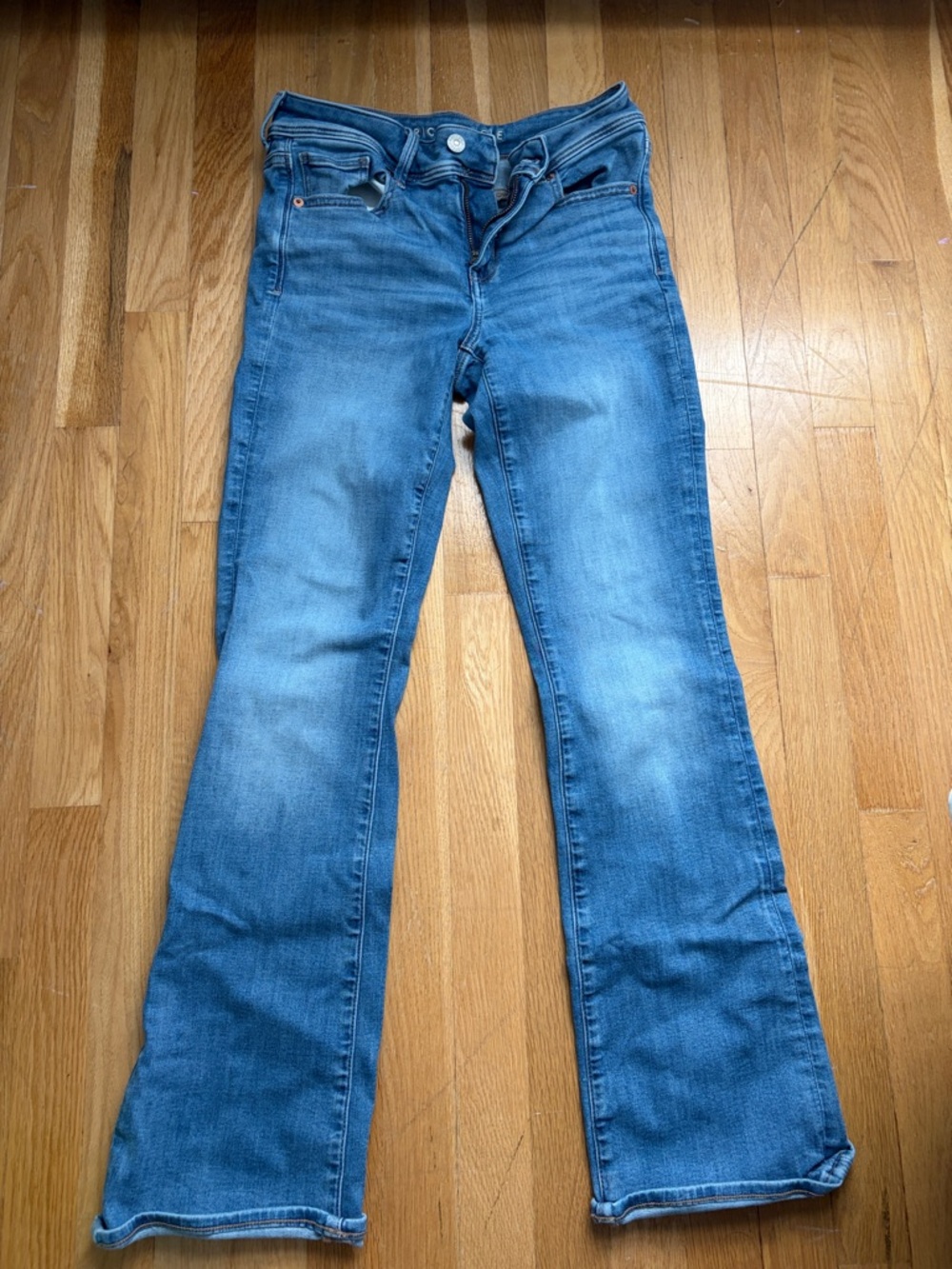 American Eagle Blue Flare Jeans